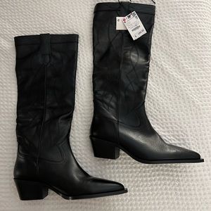 Zara cowboy boots